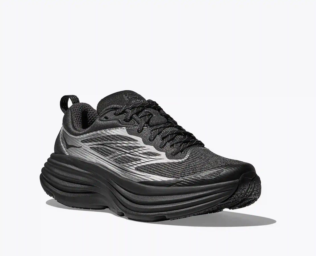 Stealth/Tech Bondi 8 Caged:Silver / Black:M4/W5