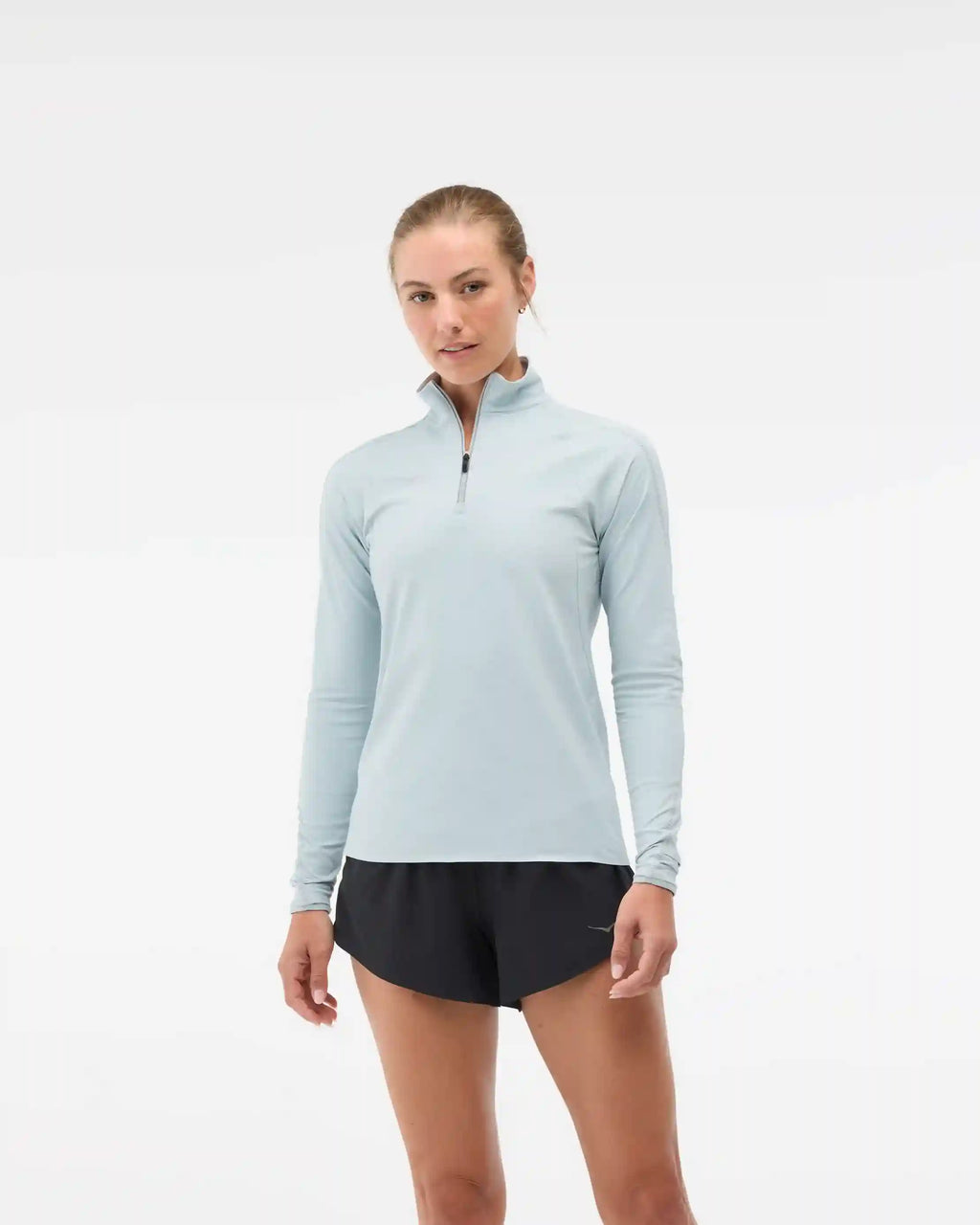 GlideTech Quarter Zip:Mineral Blue:XS