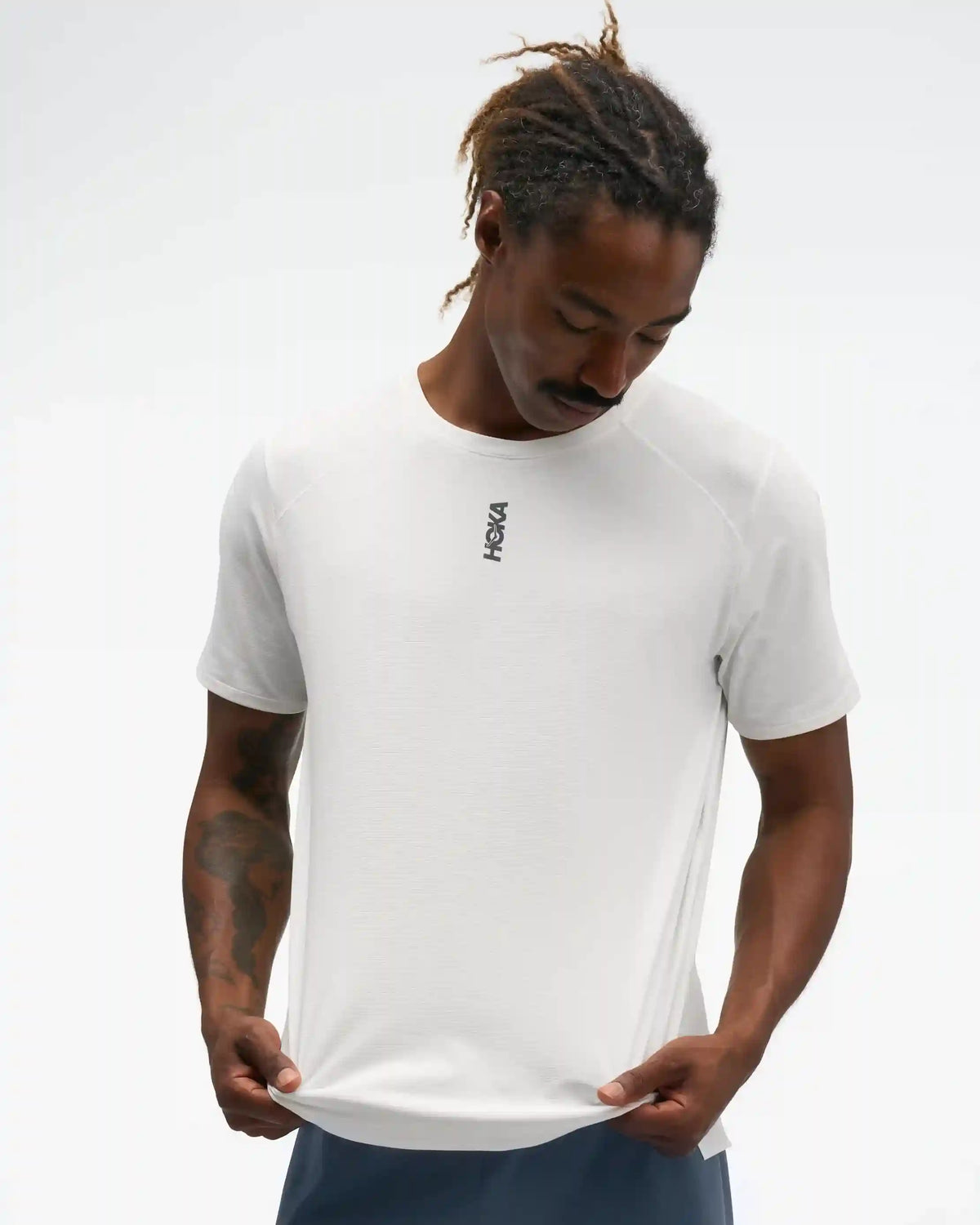 EveryRun Short Sleeve:Varsity Navy / Gold:XS