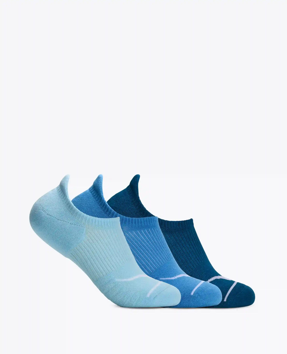 Invisible Sock 3 Pk:Hazy Blue / Soft Cobalt / Night Glw Blue:S Main image