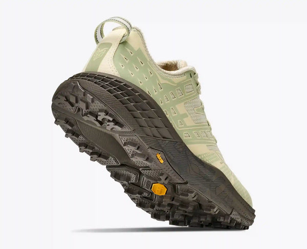 Stealth/Tech Speedgoat 2:Morning Dew / Cliff Grey:M4/W5