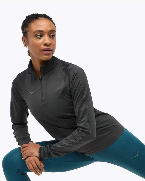 GlideTech Quarter Zip:Mineral Blue:XS