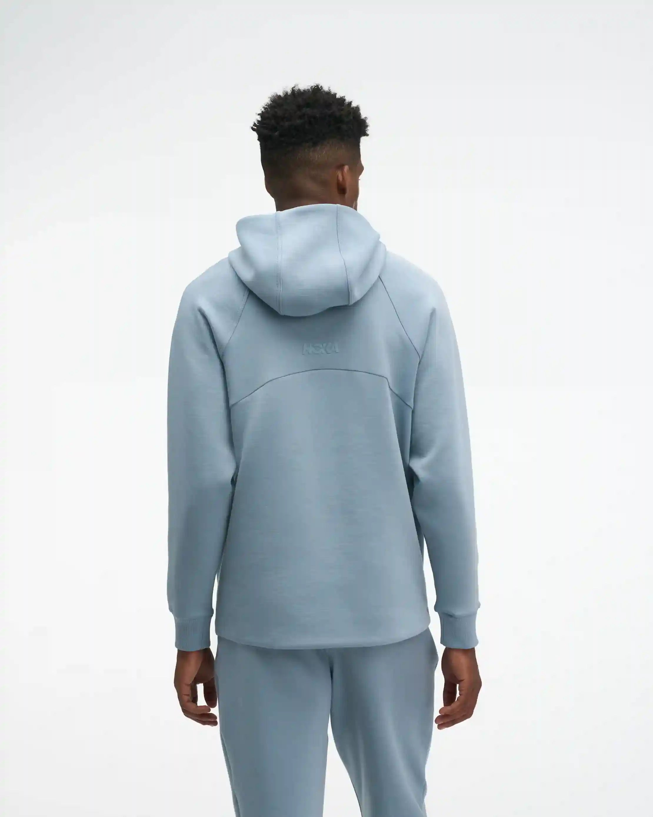 Essential Recovery Hoodie:Washed Blue:XS Secondary image