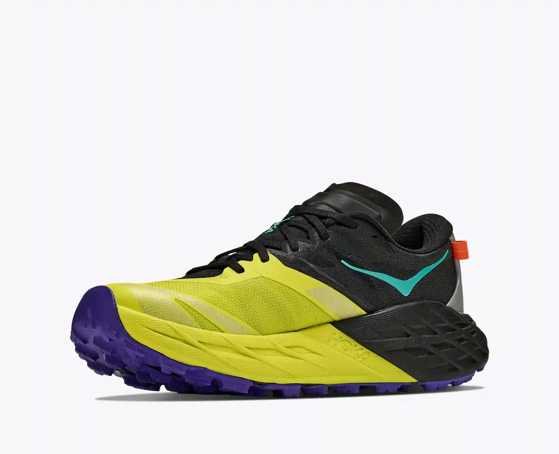 Speedgoat 7:Black / Hoka Citrus:7:Regular Secondary image