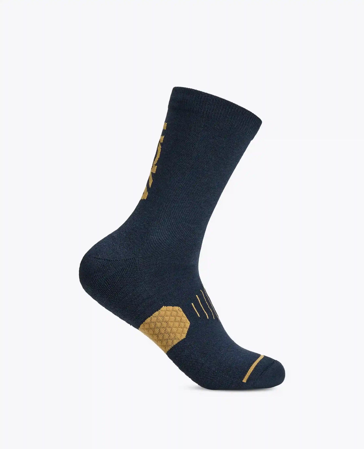 Gpx Crew Run Sock:Varsity Navy / Gold:S Main image