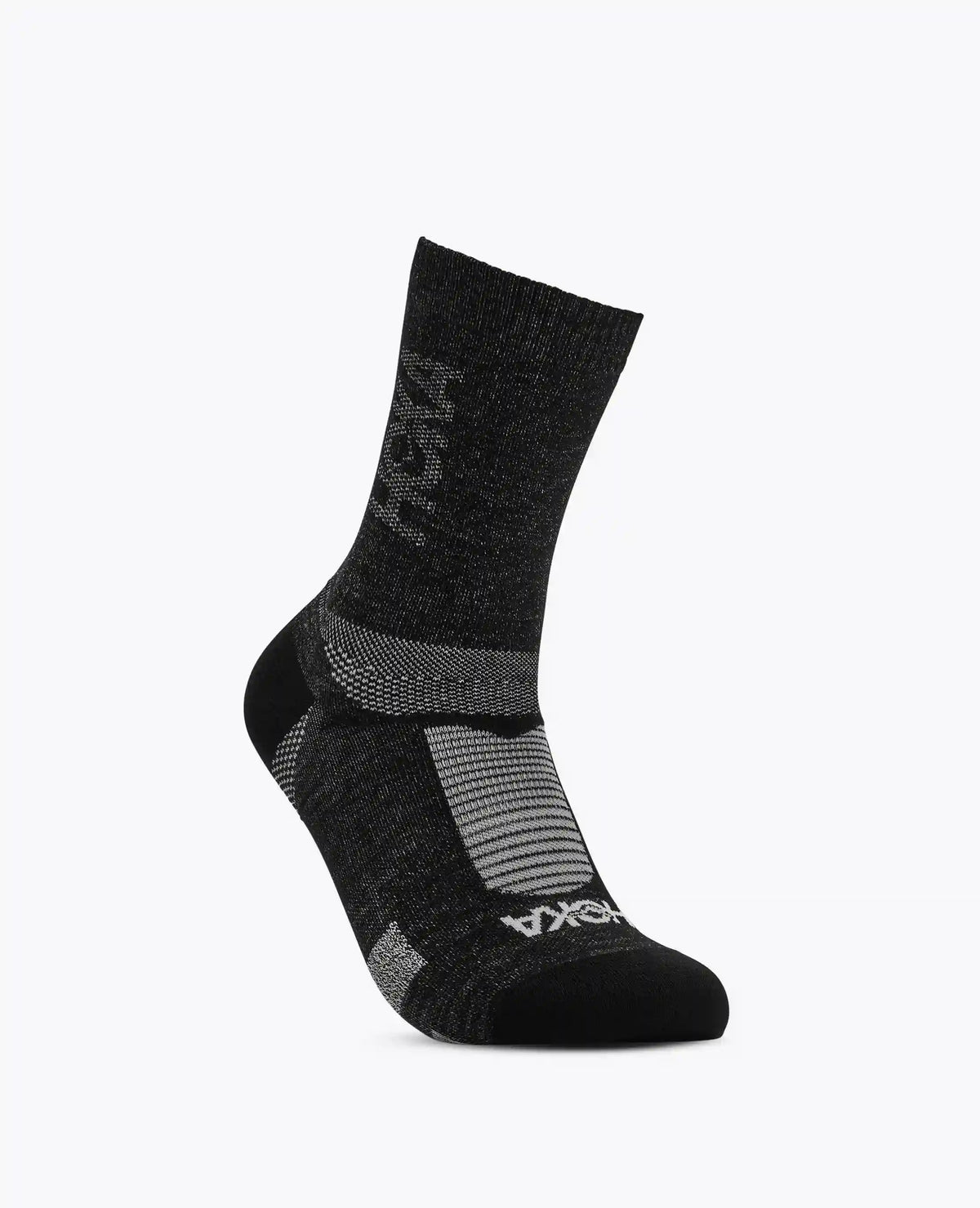 Merino Crew Sock:River Rock Grey:S