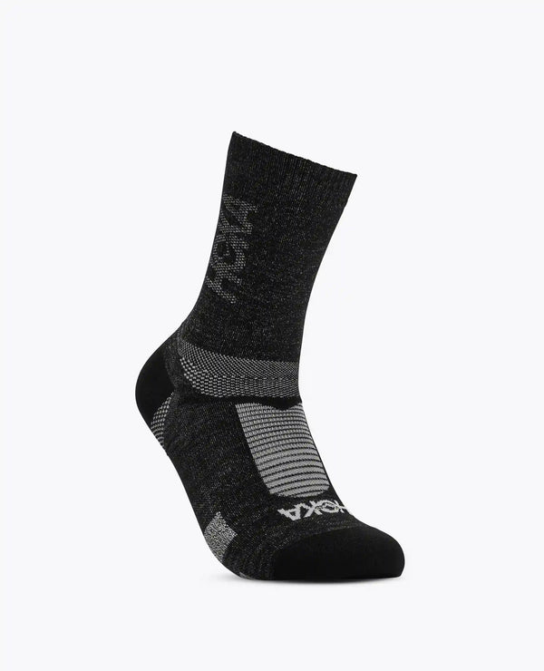 Merino Crew Sock:River Rock Grey:S