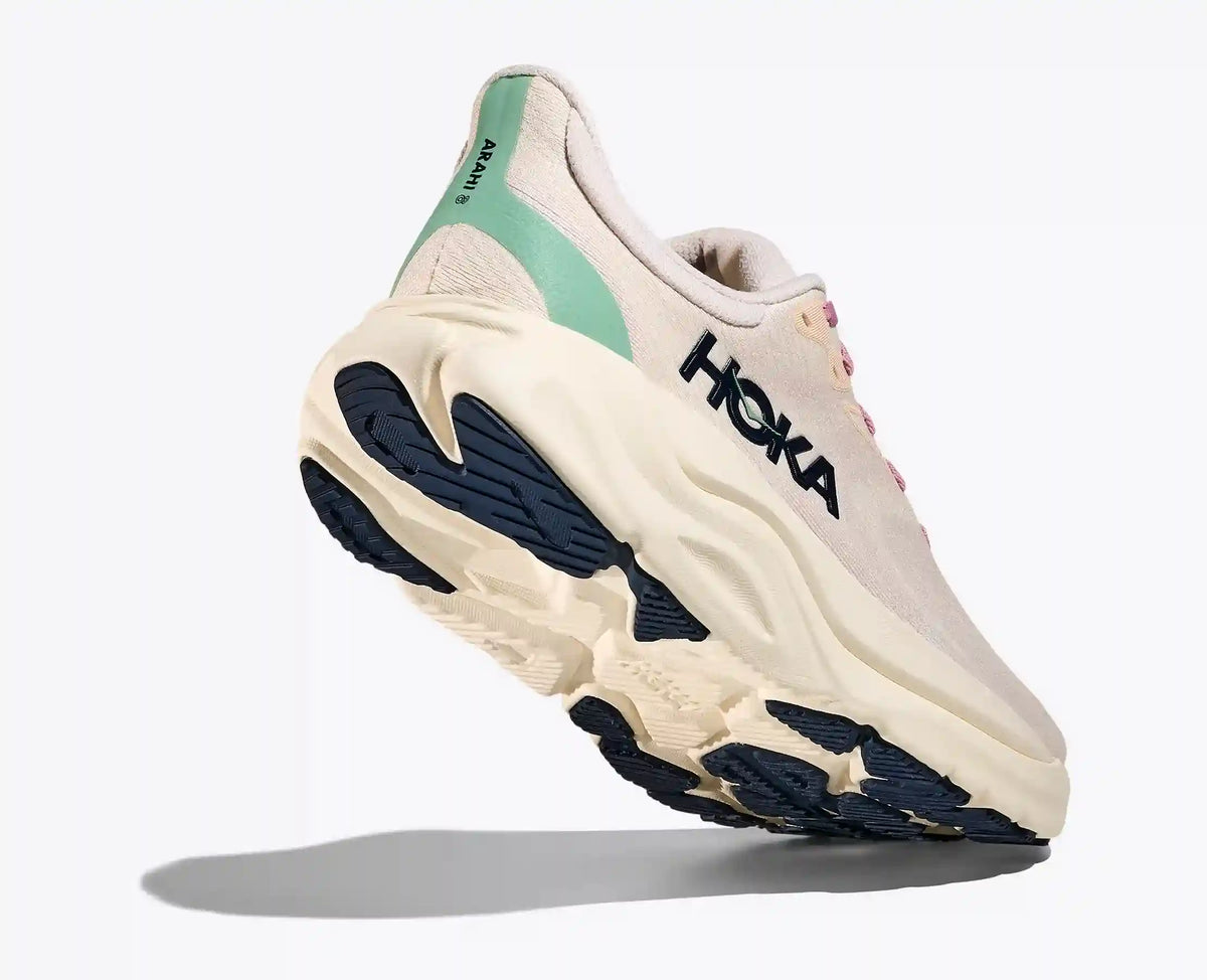 Arahi 8:Glimmering Blue / Neon Cantaloupe:5:Regular
