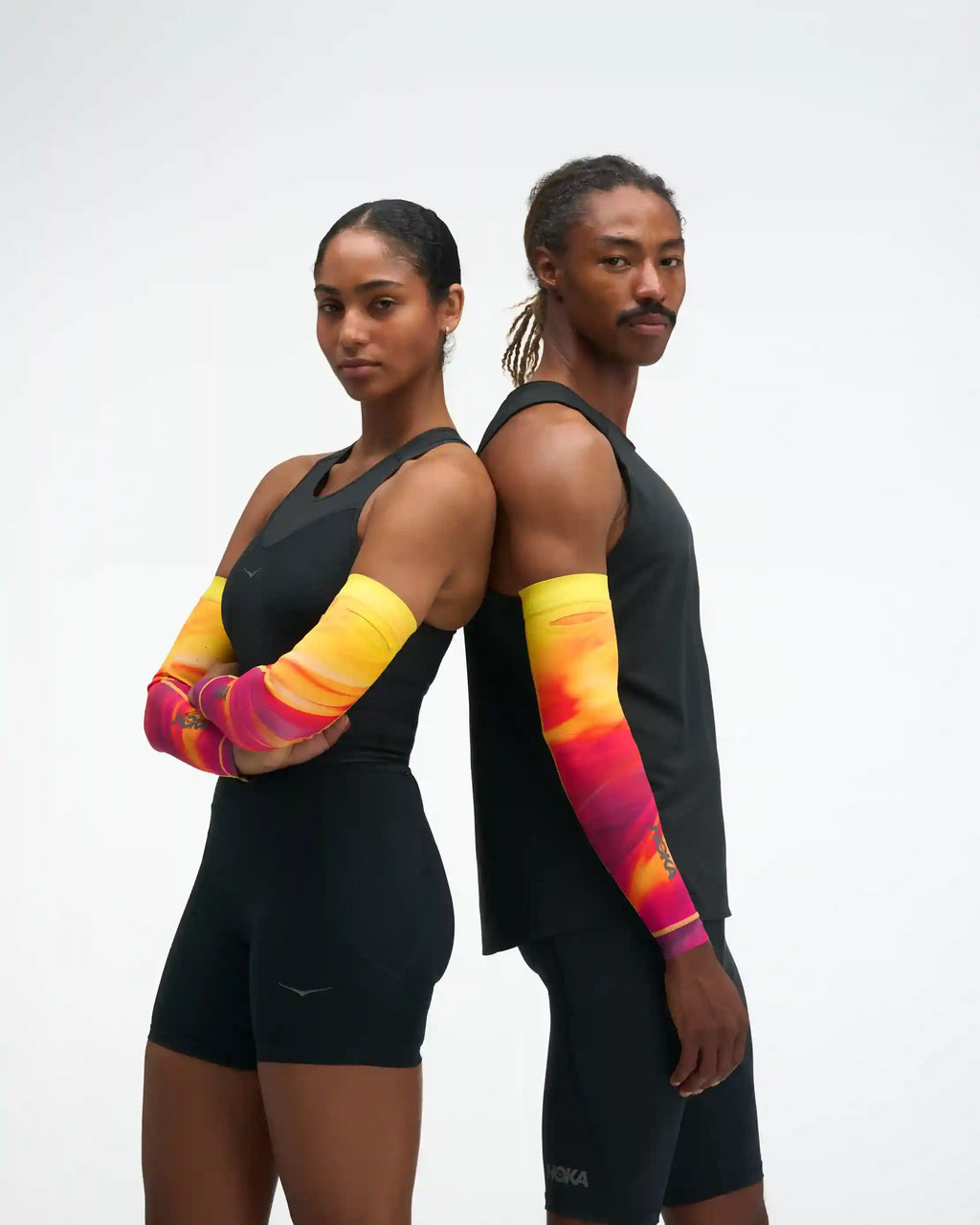 Race Day Arm Sleeve:Varsity Navy / Gold:XXS
