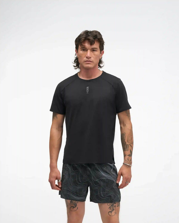 EveryRun Short Sleeve:Varsity Navy / Gold:XS