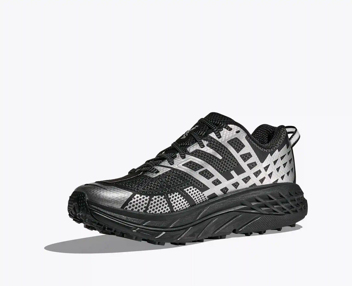 Stealth/Tech Speedgoat 2:Morning Dew / Cliff Grey:M4/W5
