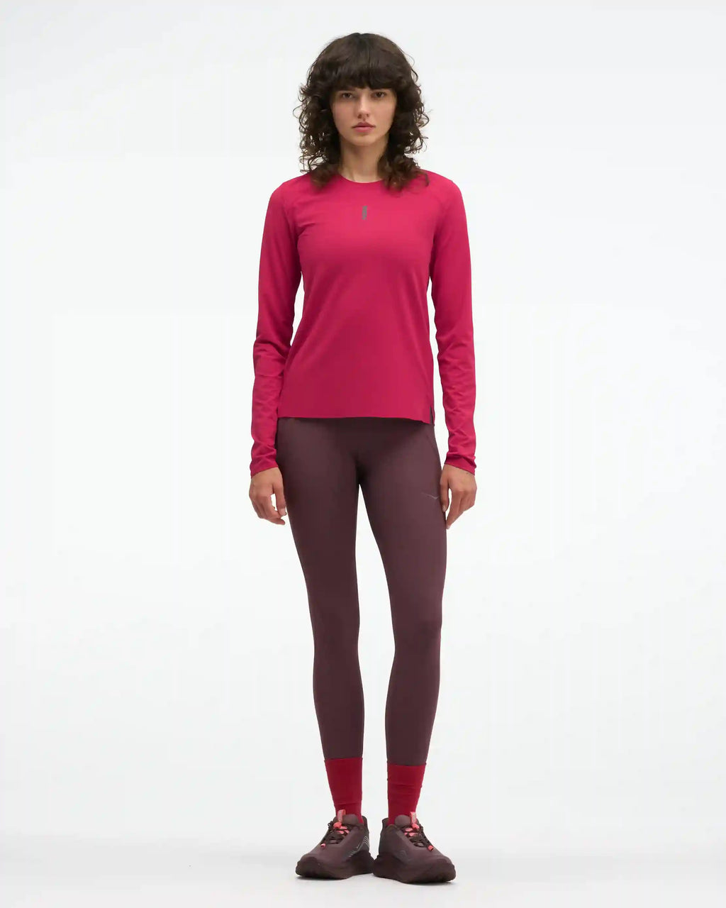EveryRun Long Sleeve:Red Agate:XS