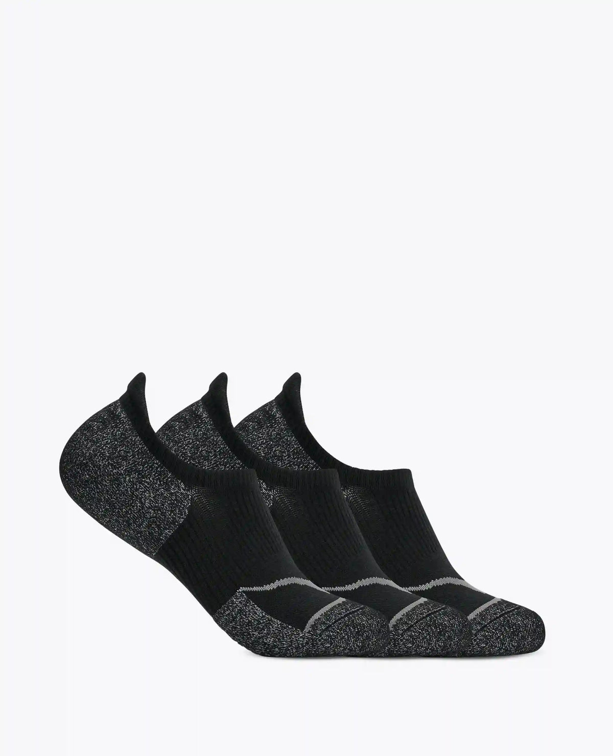 Invisible Sock 3 Pk:Hazy Blue / Soft Cobalt / Night Glw Blue:S