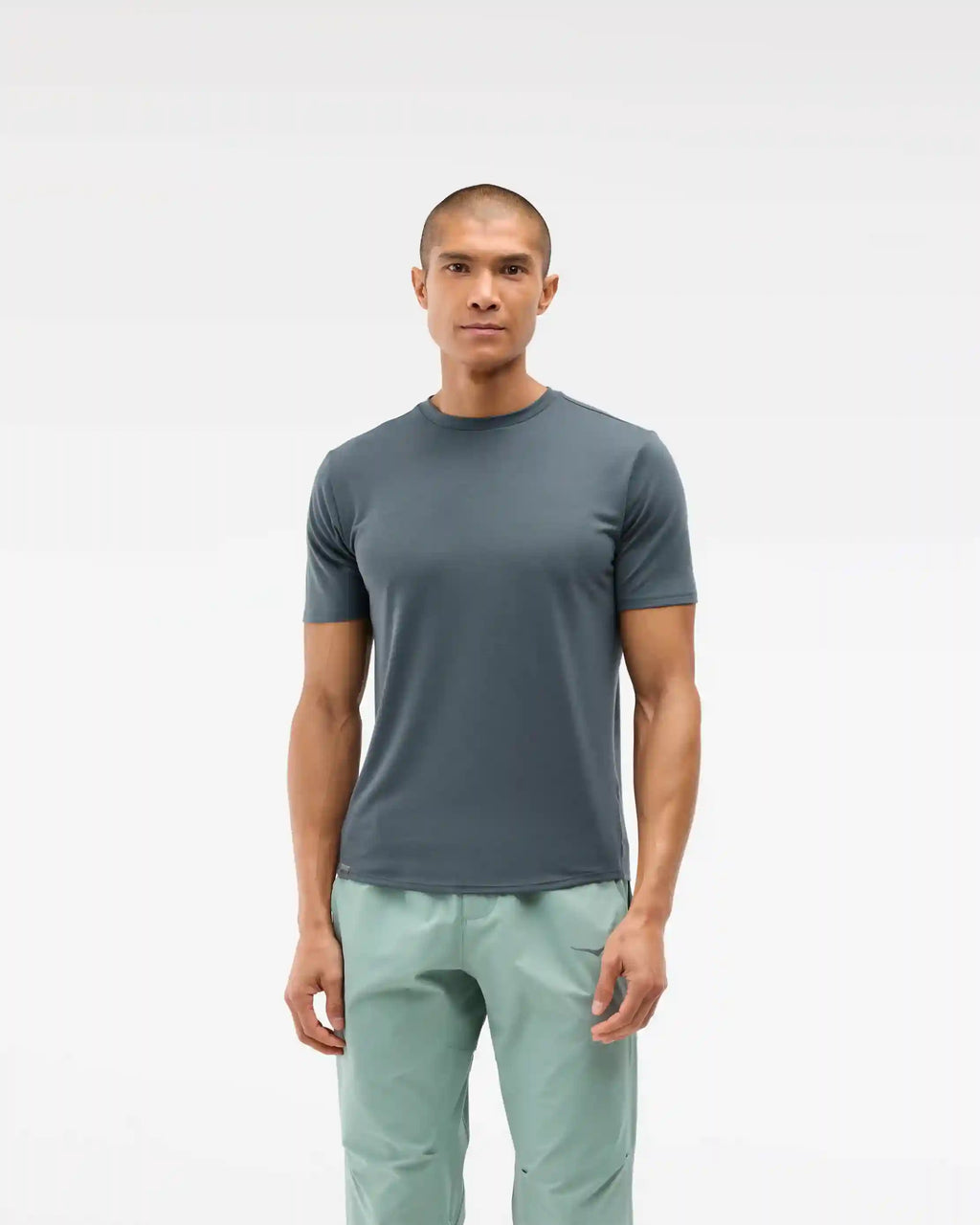 Hoka Essential Tee:Faded Navy:XS