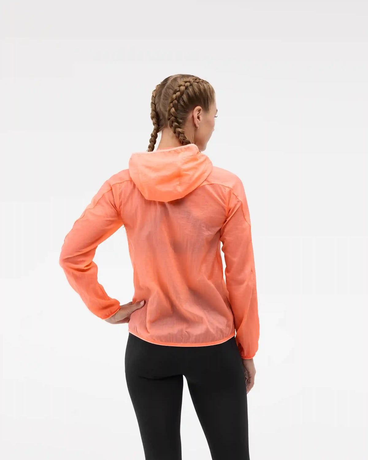Skyflow Jacket:Neon Cantaloupe:XS