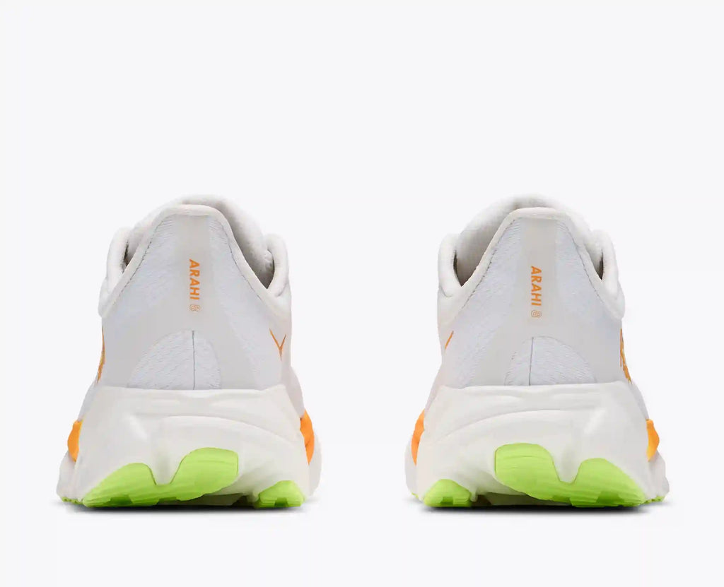 Arahi 8:Glimmering Blue / Neon Cantaloupe:5:Regular