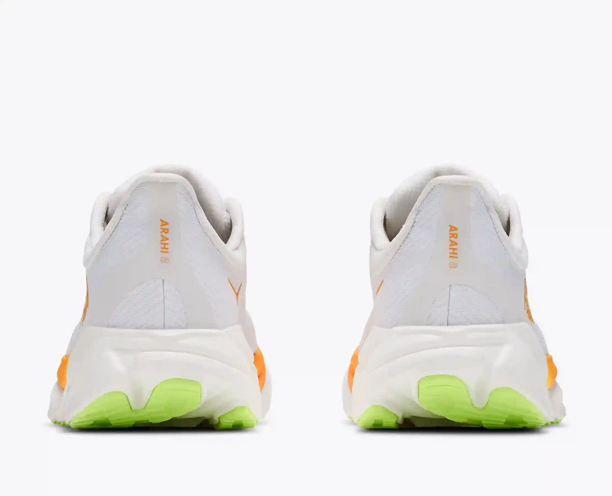 Arahi 8:Glimmering Blue / Neon Cantaloupe:5:Regular