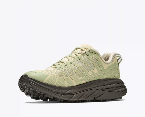 Stealth/Tech Speedgoat 2:Morning Dew / Cliff Grey:M4/W5