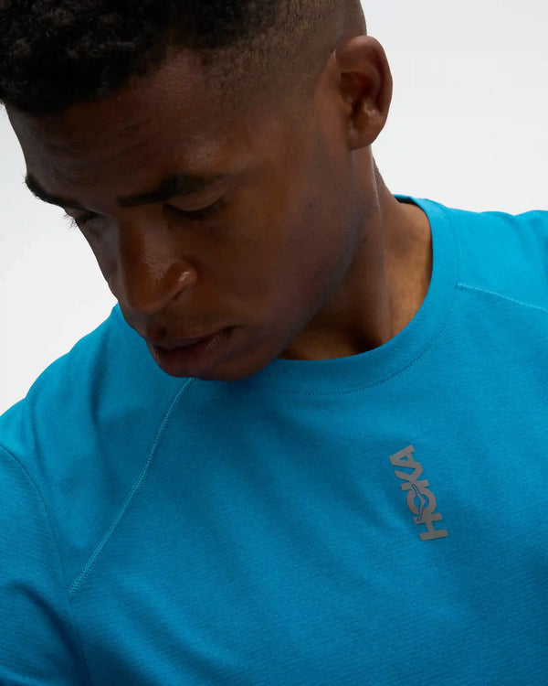 EveryRun Short Sleeve:Varsity Navy / Gold:XS
