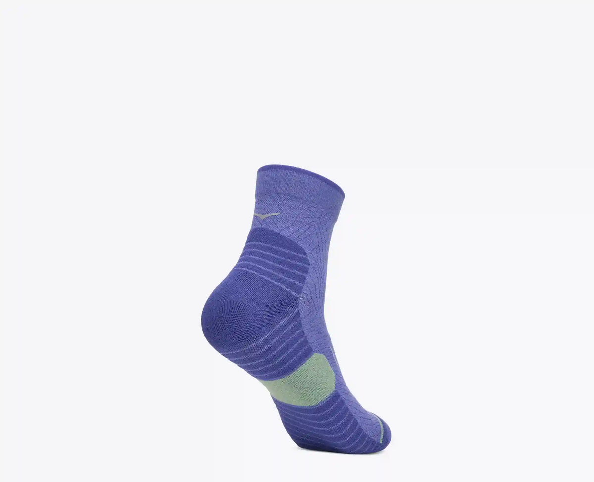 Quarter Run Sock 3-Pack:Hazy Blue / Soft Cobalt / Night Glw Blue:S