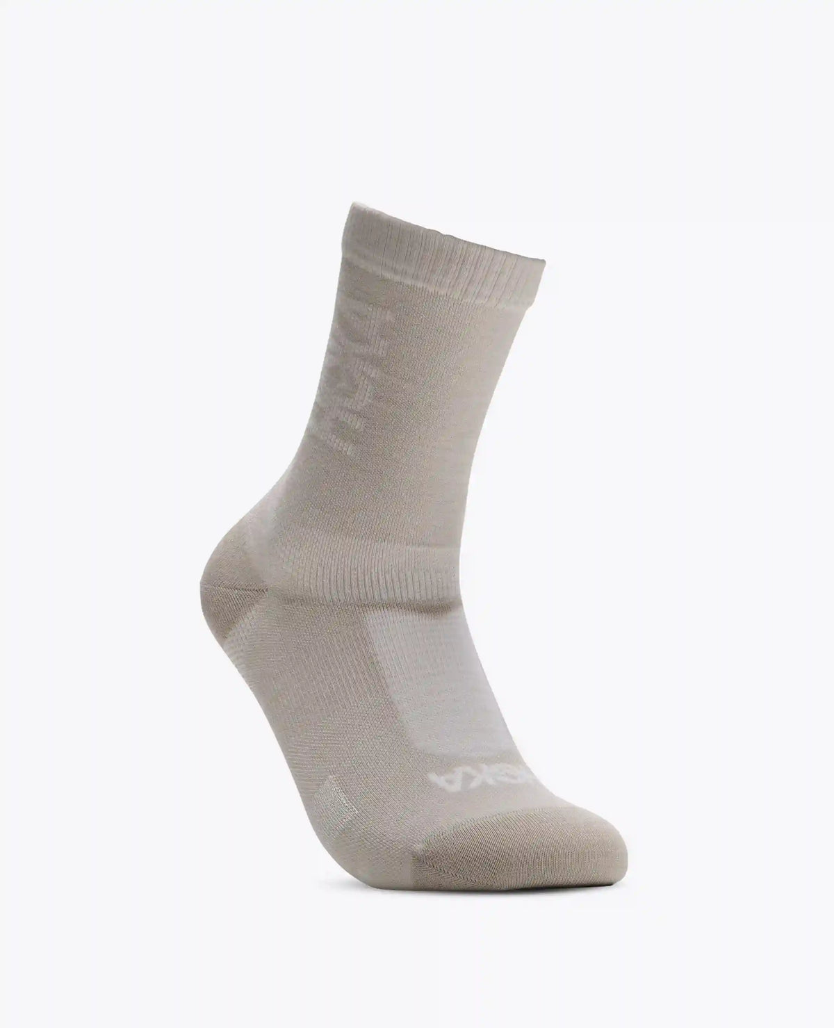 Merino Crew Sock:River Rock Grey:S