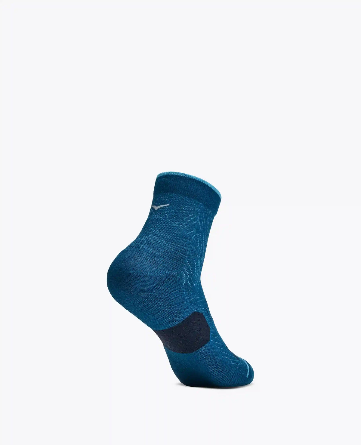 Quarter Run Sock:Night Glow Blue:S
