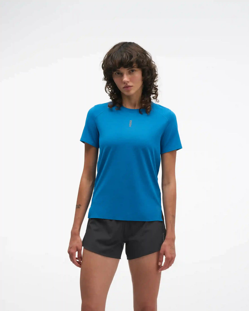 EveryRun Short Sleeve:Varsity Navy / Gold:XS