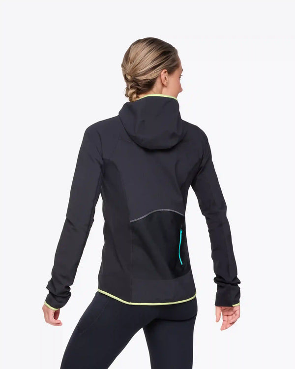 SkyGlow Half-Zip:Black:XS
