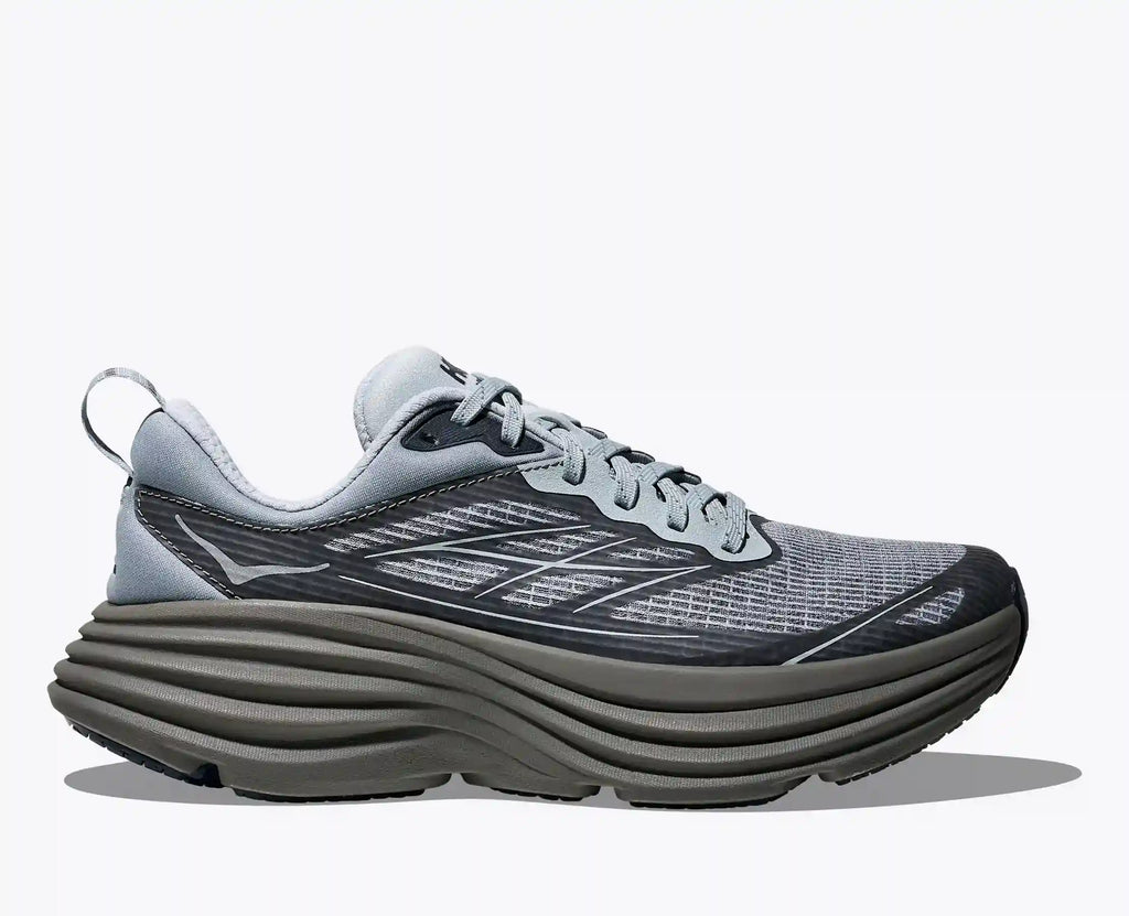 Stealth/Tech Bondi 8 Caged:Silver / Black:M4/W5