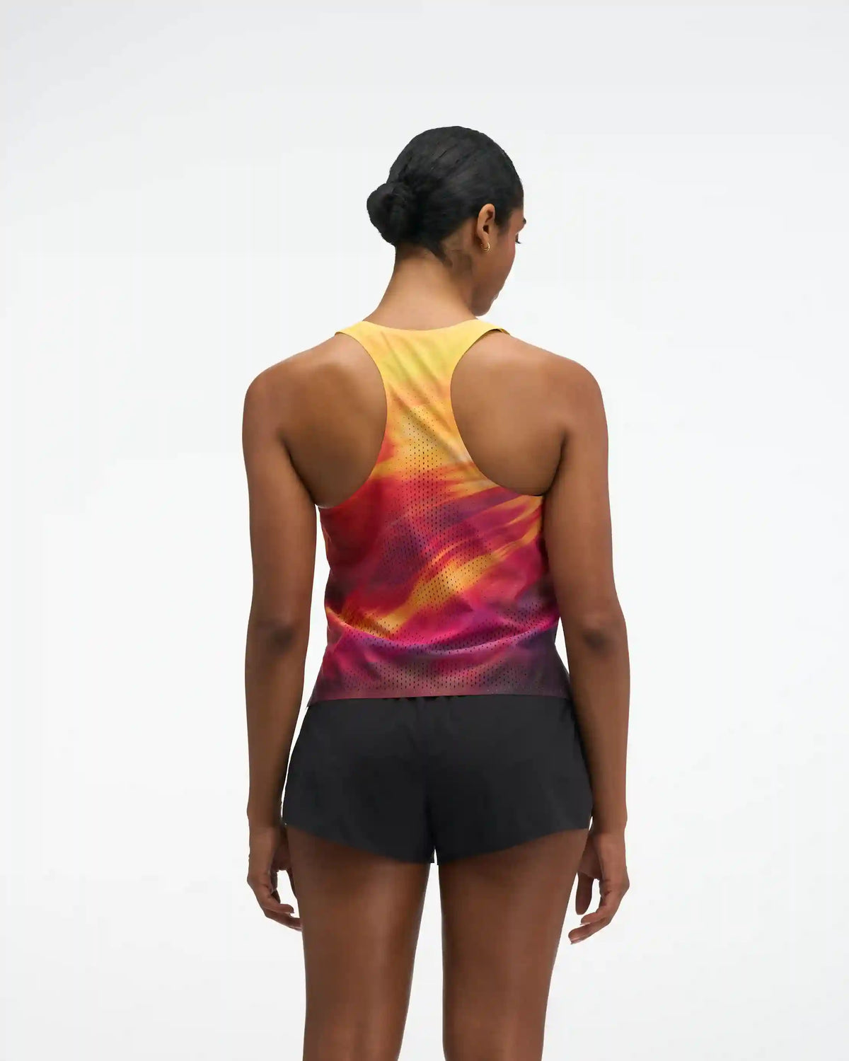 Race Day Singlet:Hoka Citrust Prt:XS